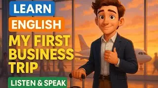 Learn English Through a Story &ndash; My First Business Trip ✈️ | Listen & Speak for Beginners