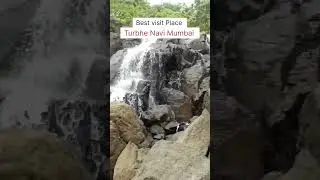 best visit place in Turbhe Navi Mumbai #secretwaterfall #waterfall