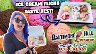 Can 6 People Try EVERY Ice Cream Flavor? | Baltimore Hill Creamery Gettysburg