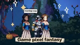Aku bermain game pixel fantasy dan mendapatkan 2 istri😎 - the darkblade