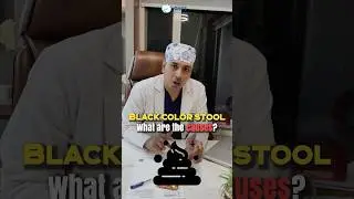 What causes black coloured stool? | Dr Aditya Kulkarni #dradityakulkarni #oasisclinic #shorts