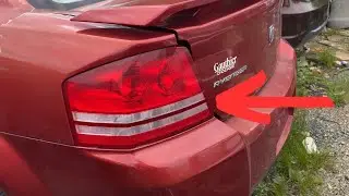 How to replace Tail Light and Reverse/Brake/Running Bulbs Dodge Avenger 2008-2014