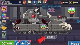 Tank Combat War Battle - New Tank RATTE KV-6 PARASITE Coming Soon Update All Tank Unlocked Maxed
