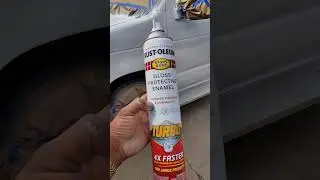 Painting a Van with Rust-Oleum Turbo spray can $260 Paint job including other materials. #rustoleum