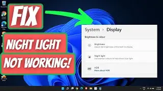 [РЕШЕНО] Ночной свет не работает в Windows 11/10