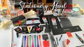 huge stationery haul + review 📝🌟