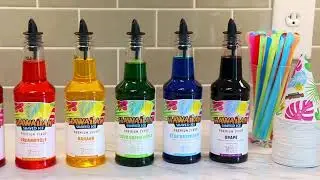 Hawaiian Shaved Ice&reg; Syrup Flavors