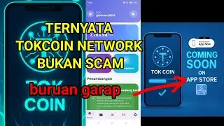 TERNYATA TOKCOIN NETWORK TIDAK SCAM ‼️ COMING SOON APPLE