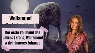 015 Wolfs-Mond im Krebs | Was dieser Vollmond dir jetzt zufl&uuml;stert