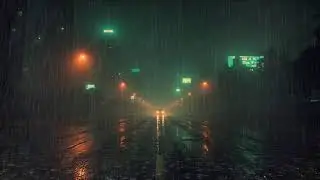 City Rain Sounds for Sleeping 🌧️ Deep Sleep, Stress Relief, Insomnia Help