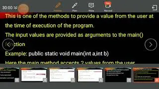 class 9 Computer Applications chapter 5-Input in Java(part1)