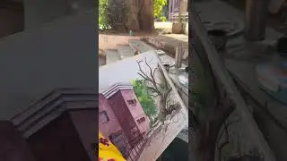 Live watercolour #art #drawing #artcolleges