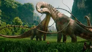 Primitive War Dreadnoughtus Vs Jurassic World Rebirth Titanosaurus [FULL SCENE PACK]