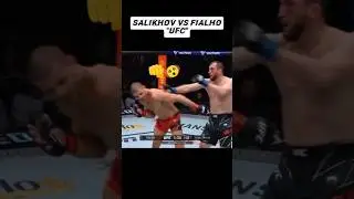 Epic Knockouts: Muslim Salikhov vs. Andre Fialho UFC Showdown! #shorts #UFC2024 👊🫨