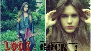 LOOK : ROCK ! maquillage + tenue