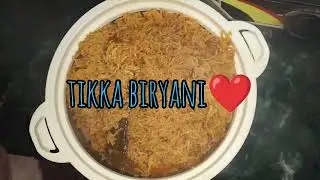 Tikka biryani❤#fypppppppppppppppppppppppppppppppppppppppppppppppppppppppppp #food 