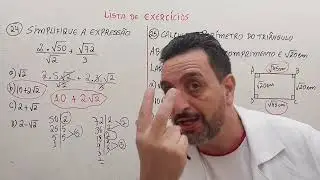 Exercícios 24 e 25 #matemática 