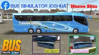 Bus Simulator Ultimate - Cleveland ➡️ Detroit (Irizar I80 - Skin Turismo Galaxy) 🛣 Play 6