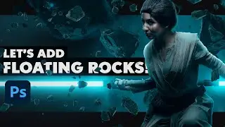 Floating Rocks In Photoshop