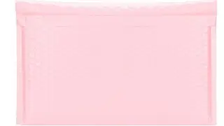 DGSLTENV 13x10 Side Opening Light Pink Bubble Mailers &Fuxury Large Bubble Mailers 10