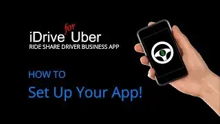 Initial Setup iDrive for Uber app