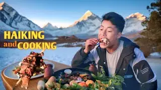 हिमाल, यात्रा र स्वाद | Hiking & Cooking in Nature | First Vlog