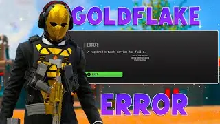 The Goldflake Error and Crashing is back... (Best Error Fixes for Warzone 2) XBOX/PS4/PS5