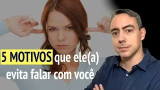 Entenda alguns dos motivos que o/a ex cônjuge evita falar com você durante a separação do casamento