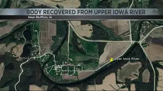 Body recovered from Upper Iowa River