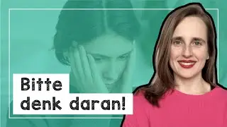 How to Say "I have to remember that!" in German - B1