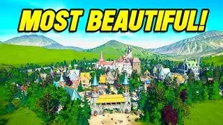 Planet Coaster Creations : MOST BEAUTIFUL PARK IN THE WORLD!