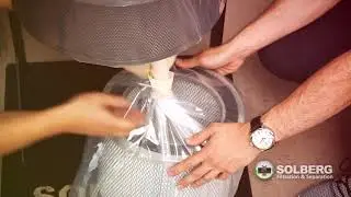 Solberg's Bag-In, Bag-Out Vacuum Filter Maintenance Procedure