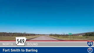 Interstate 49 - Fort Smith to Barling - Arkansas |  Drive America's Highways 🚙