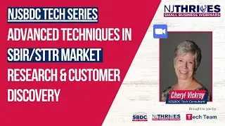 NJ Thrives #086: Advanced Techniques in SBIR/STTR Market Research & Customer Discovery