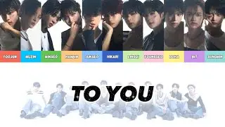 《TO YOU》 Double 0ne 日本語訳 かなるび パート割