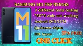 Samsung M11 FRP EDL Bypass Guide &ndash; Easy & Free Tools Included, Step‑by‑Step Guide (no cost)