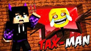 I Survived The SCARIEST TAX MAN in Minecraft!