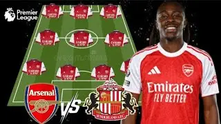 🚨 ARTETA'S SECRET LINE-UP REVEALED! Arsenal vs Sunderland Must-see Lineup ft Eze | EPL Round 25