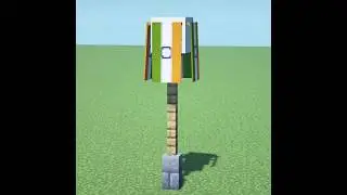 Indian Flag Banner In Minecraft. #minecraft #minecraftraj #shorts #india #indian