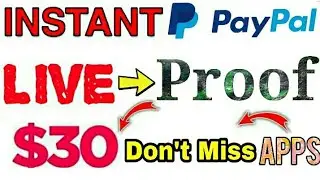 PayPal Earning apps live payment proof || earn money  || best PayPal earning apps