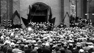 US President Herbert Hoover and others pay last respects to former US President C...HD Stock Footage
