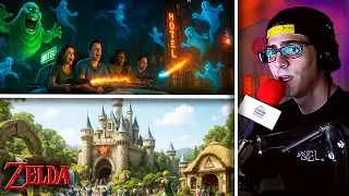 Ghostbusters Replacing Rip Ride + Zelda Coming To Epic, Horror Unleashed & More Theme Park News