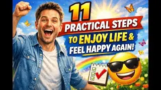11 Practical Steps to Enjoy Life and Actually Feel Happy Again