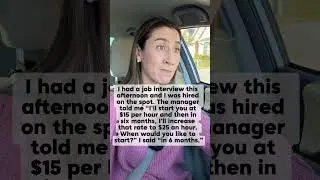 He thought I was kidding  #interviewtips #newjob  #InterviewReactions