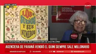 Agenciera de Paran&aacute; vendi&oacute; el Quini 
