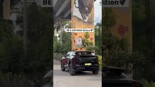 BE 6 BATMAN 🦇 Edition 🔥 #mahindra #hyderabad #batman #yt #ytshorts #subscribe
