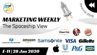 Marketing Weekly | RECAP 2019 | Best Marketing & Branding Updates + Concepts of 2019