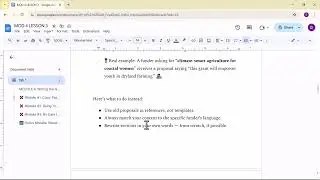 GT - MOD 4, LESSON 5 | Top Grant Writing Mistakes to Avoid | Copy-Pasting, Vague Writing
