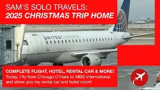 My Christmas Trip to Michigan! Flight, Hotel, Rental Car & More!