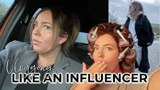 I TRIED VLOGGING LIKE MOLLY MAE.. PLT HAUL, OUTFITS & GRWM